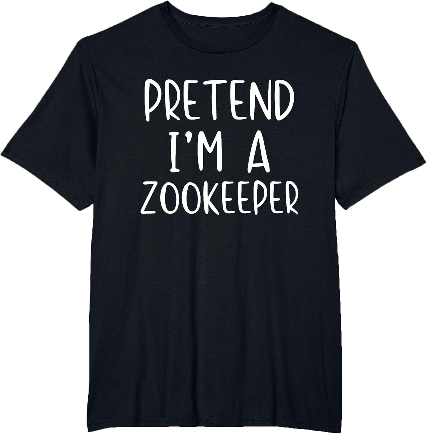 Pretend I'm Zookeeper Costume Halloween Simple Zoo-Keeper