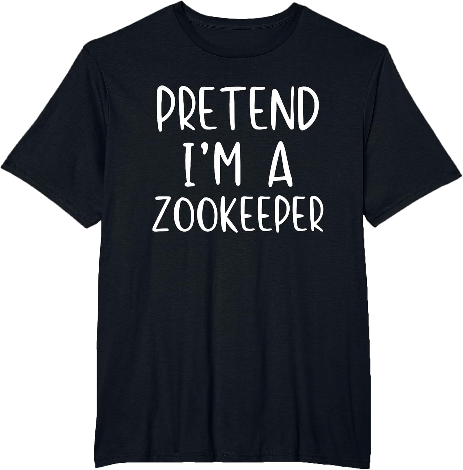 Pretend I'm Zookeeper Costume Halloween Simple Zoo-Keeper