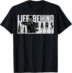 Funny Life Behind Bars Men and Women Bartender
