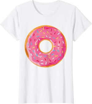 Donut Shirt Adult Kids Men Women Doughnut Costume