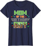Mom of Birthday Boy Pixel Gaming Bday Party Women