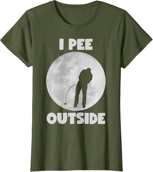 I Pee Outside I Love Peeing Outside Funny Camping