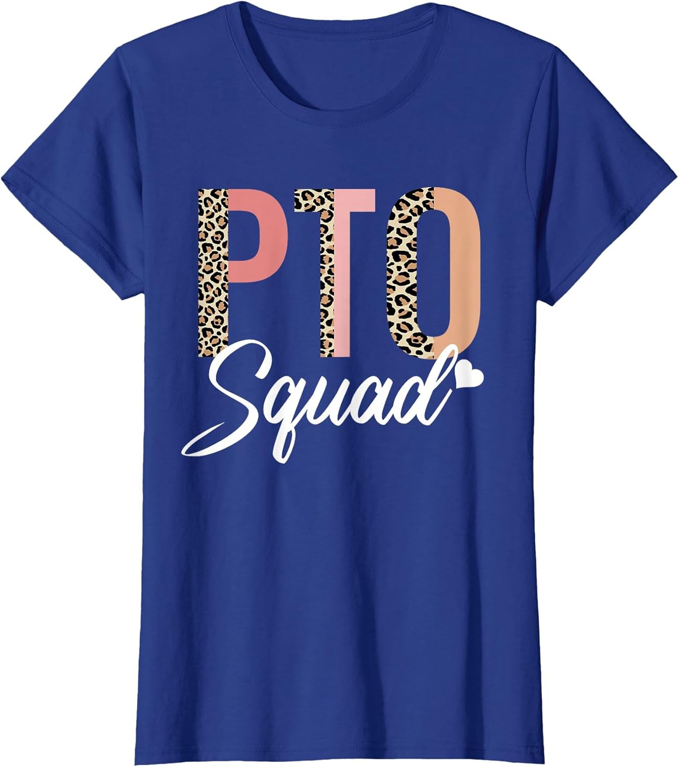 PTO Squad Heart Symbol for School Volunteer Teacher Parent