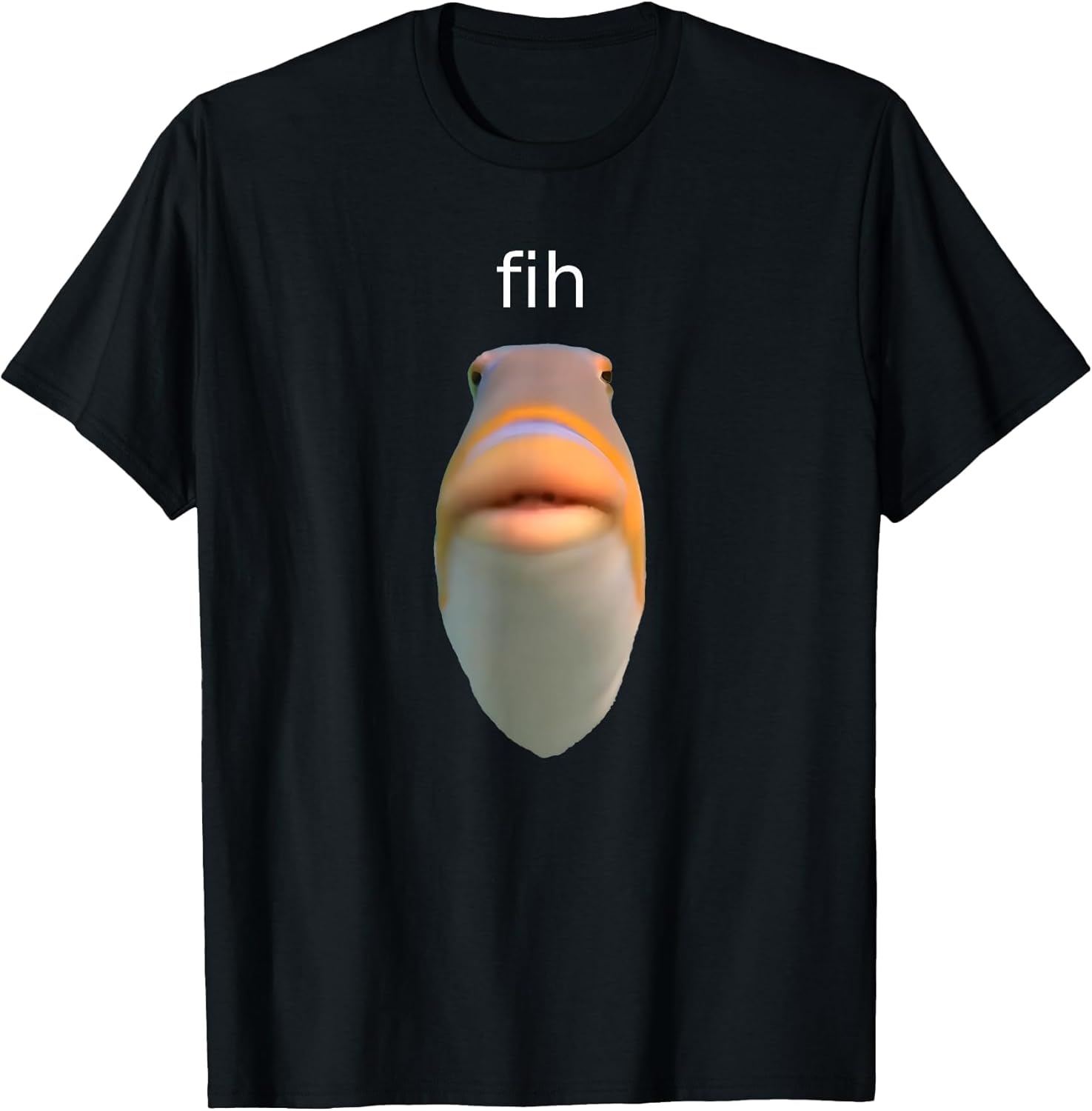 Fih Meme Shirt “Fih” Funny Misspelled Fish Meme
