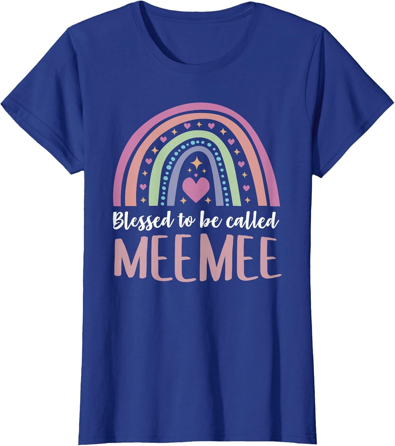 Meemee Shirt Grandma Women Mothers Day Blessed Meemee