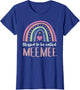 Meemee Shirt Grandma Women Mothers Day Blessed Meemee
