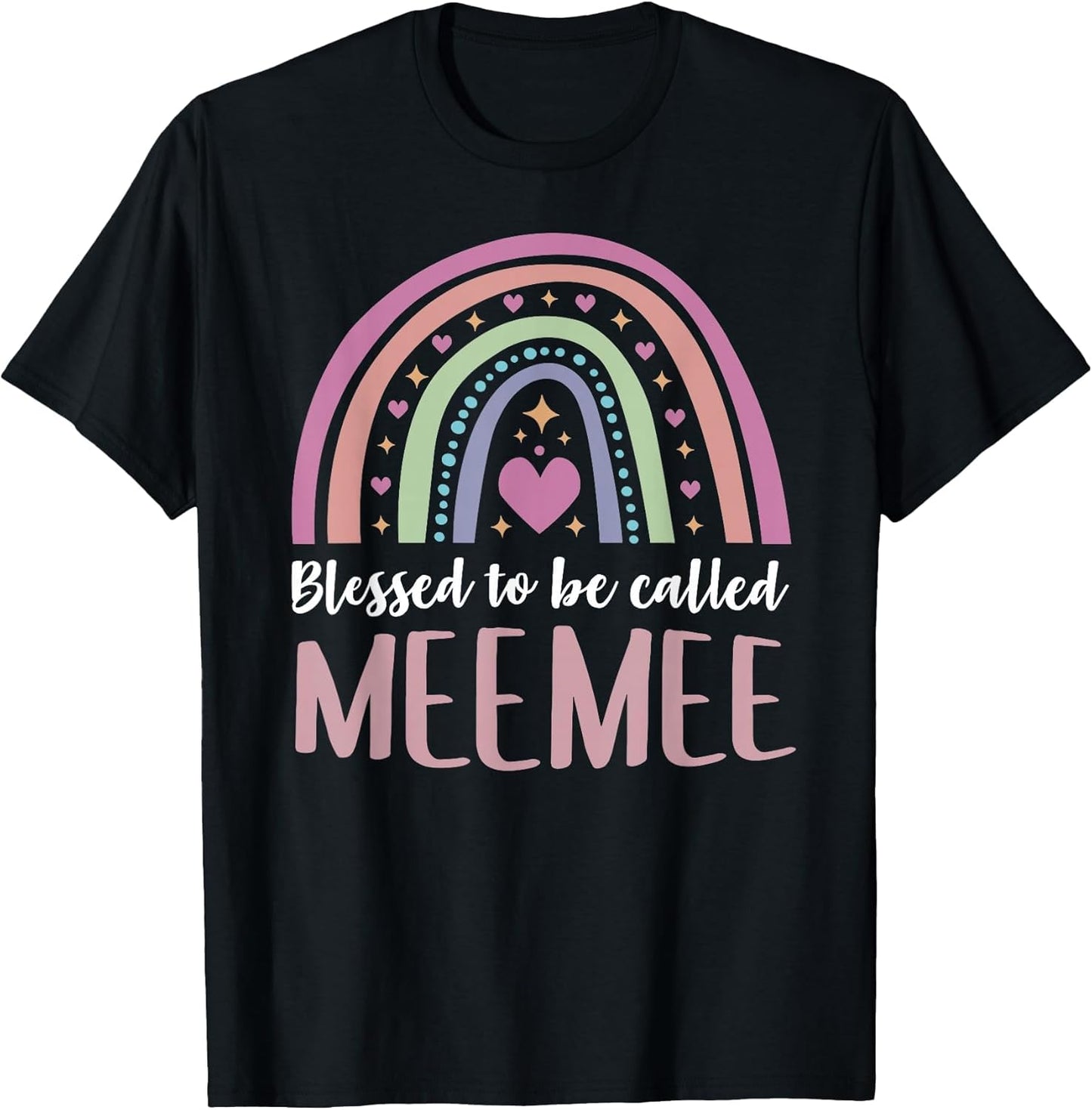 Meemee Shirt Grandma Women Mothers Day Blessed Meemee