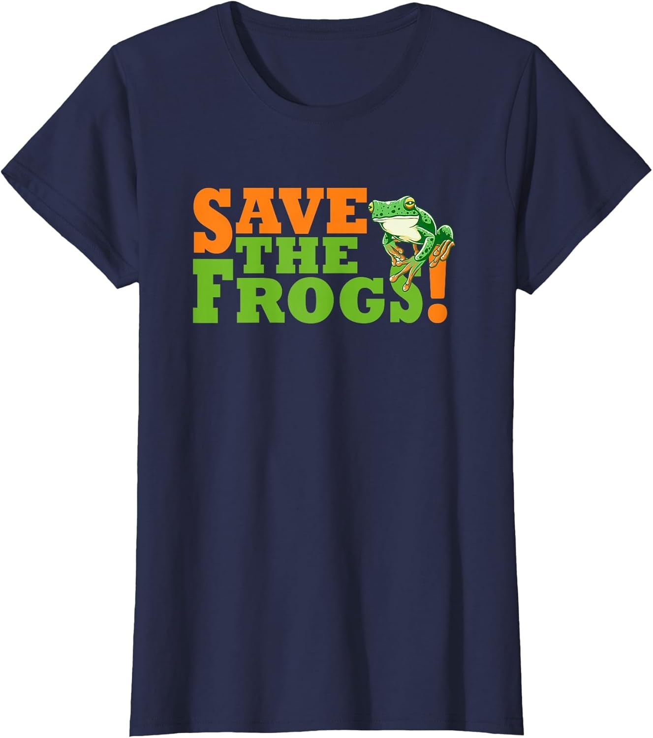 Save The Frog Funny Frog Lover Environmentalist