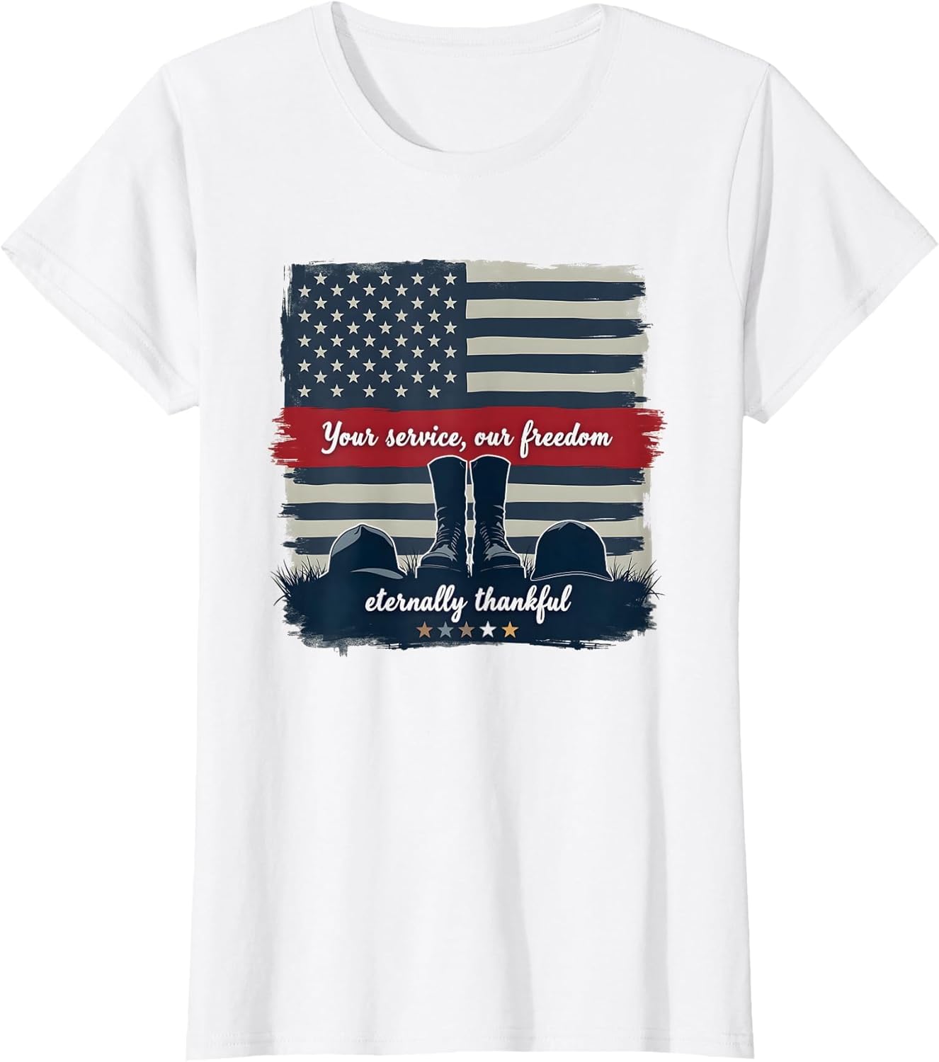 Veterans Thank You - Your Service Our Freedom Patriotic