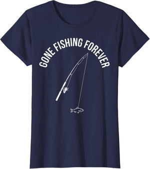 Gone Fishing Forever Retirement Design