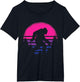 Bigfoot LGBT-Q Retro Sasquatch Bi-Sexual Pride Flag Ally
