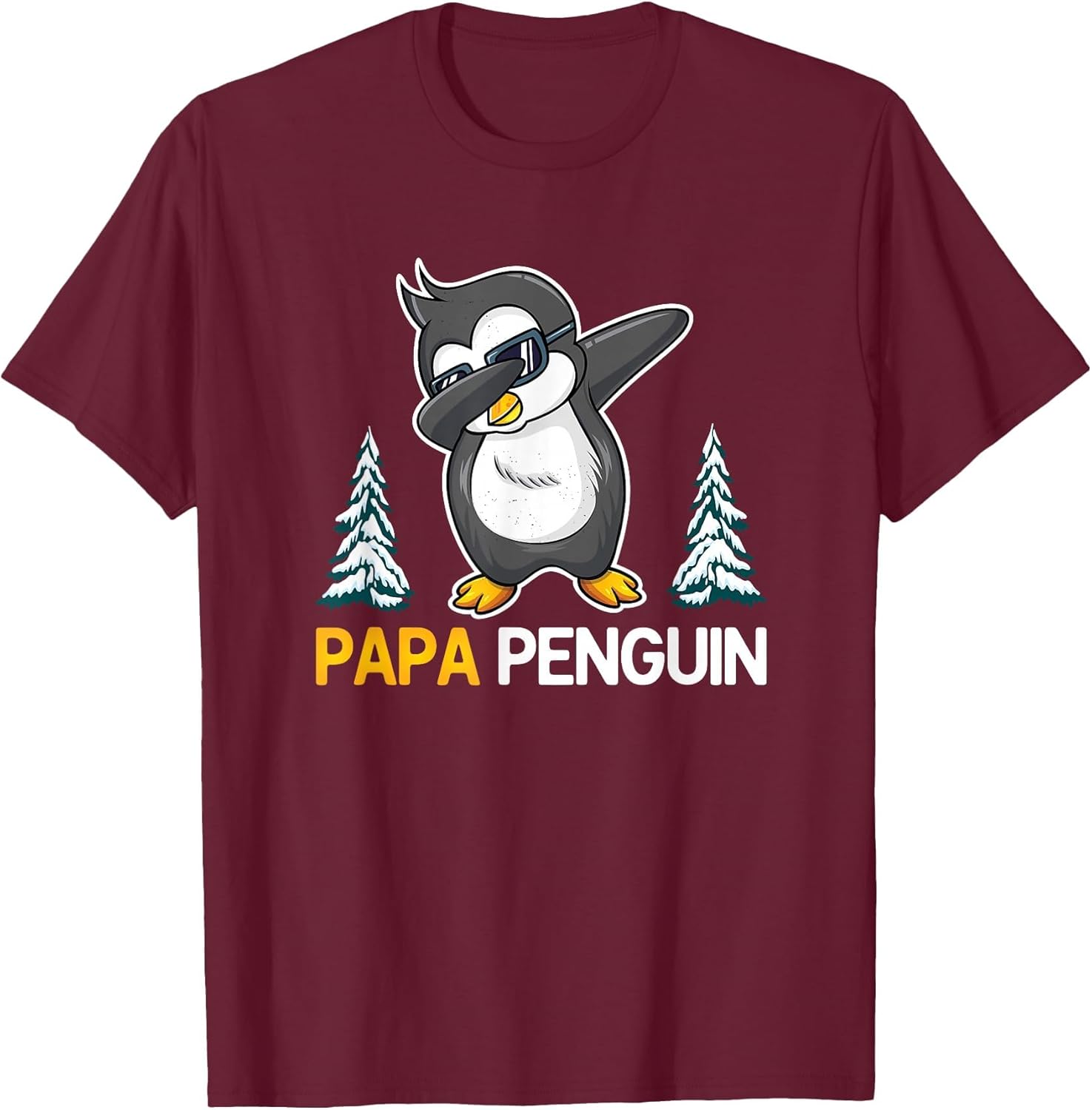 Funny Dabbing Penguin Papa Rockhopper Penguin Lovers Dad