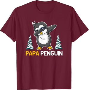 Funny Dabbing Penguin Papa Rockhopper Penguin Lovers Dad
