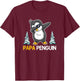 Funny Dabbing Penguin Papa Rockhopper Penguin Lovers Dad