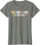 Wound Care Specialist Hearts Typeset Apparel Wound Therapy