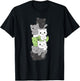 Agender Flag Non Binary Pride LGBTQ Cats Cute Agender cat