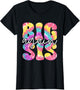 Big Sis Again Sister Promoted to Big Sister Tie Dye Girl