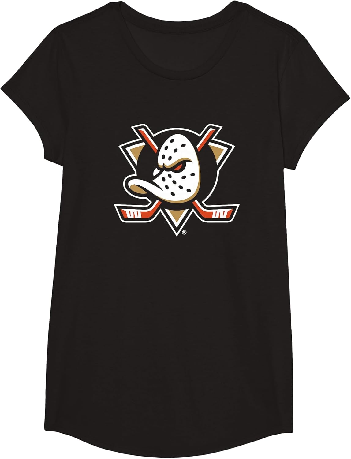 Anaheim Ducks Icon Black Licensed
