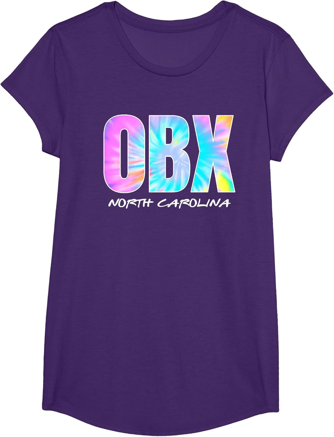 Retro Tie Dye OBX North Carolina Outer Banks Boys Girls