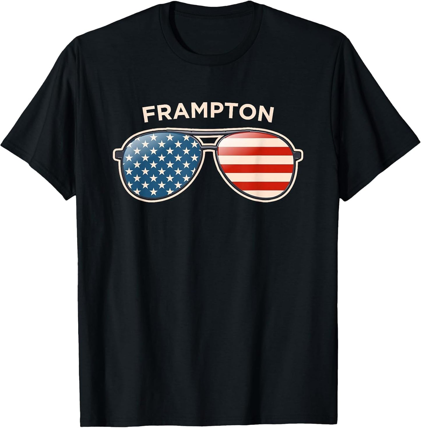 Frampton, OH Vintage US Flag Sunglasses