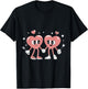 Cute Valentine Hearts Holding Hands Romantic