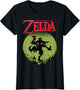 Legend of Zelda Skull Kid Moon Silhouette Logo