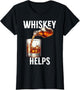 Funny Whiskey Helps Drinking Humor Whiskey Lover