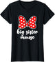 Kids Big Sister Mouse Bow Family Vacation - Youth, Toddler