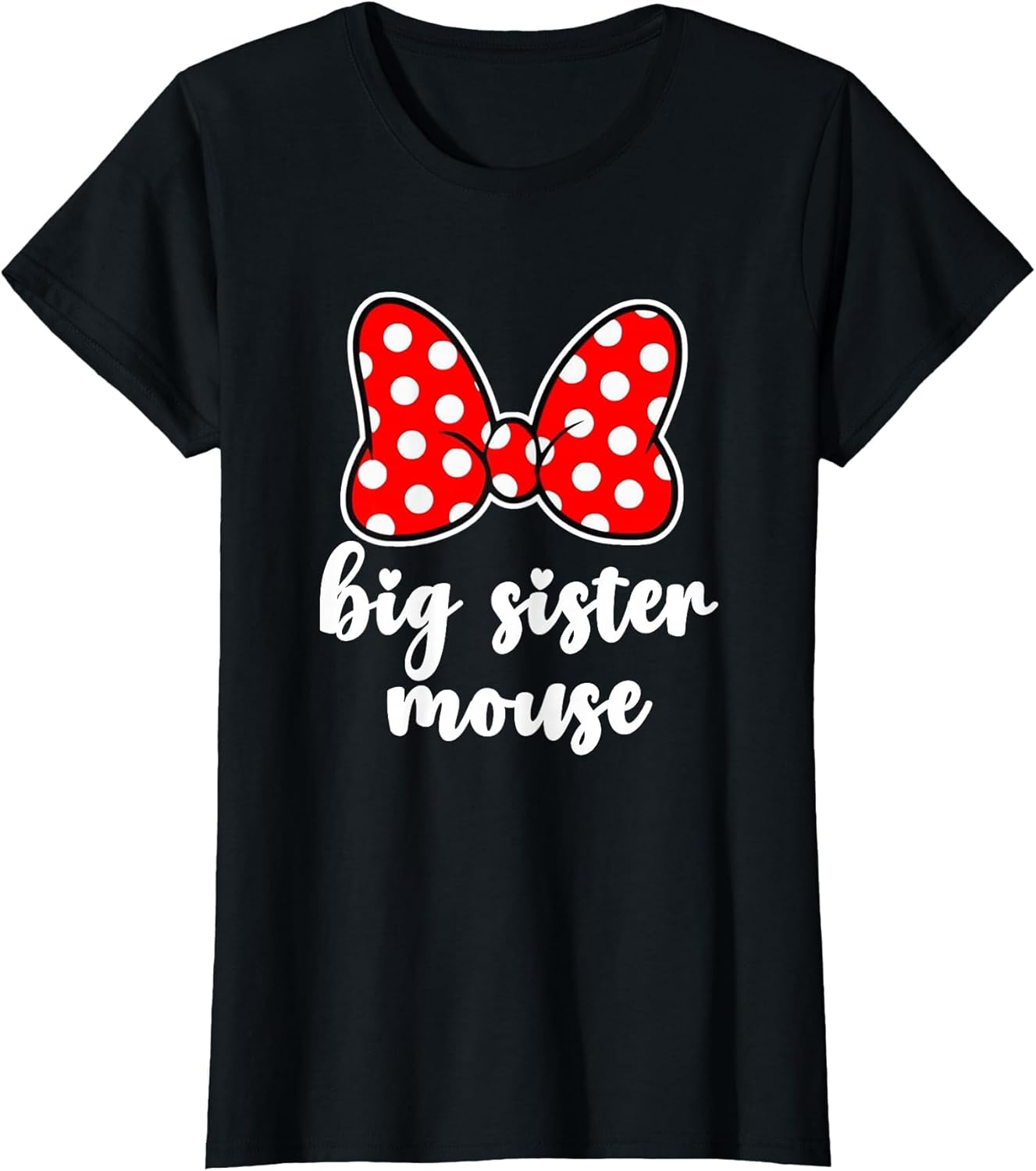 Kids Big Sister Mouse Bow Family Vacation - Youth, Toddler