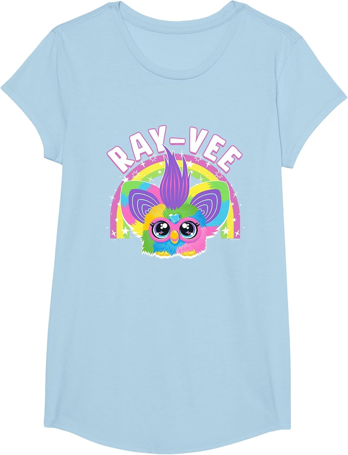 Furby Ray-Vee Cute Colorful Furblet Rainbow Logo