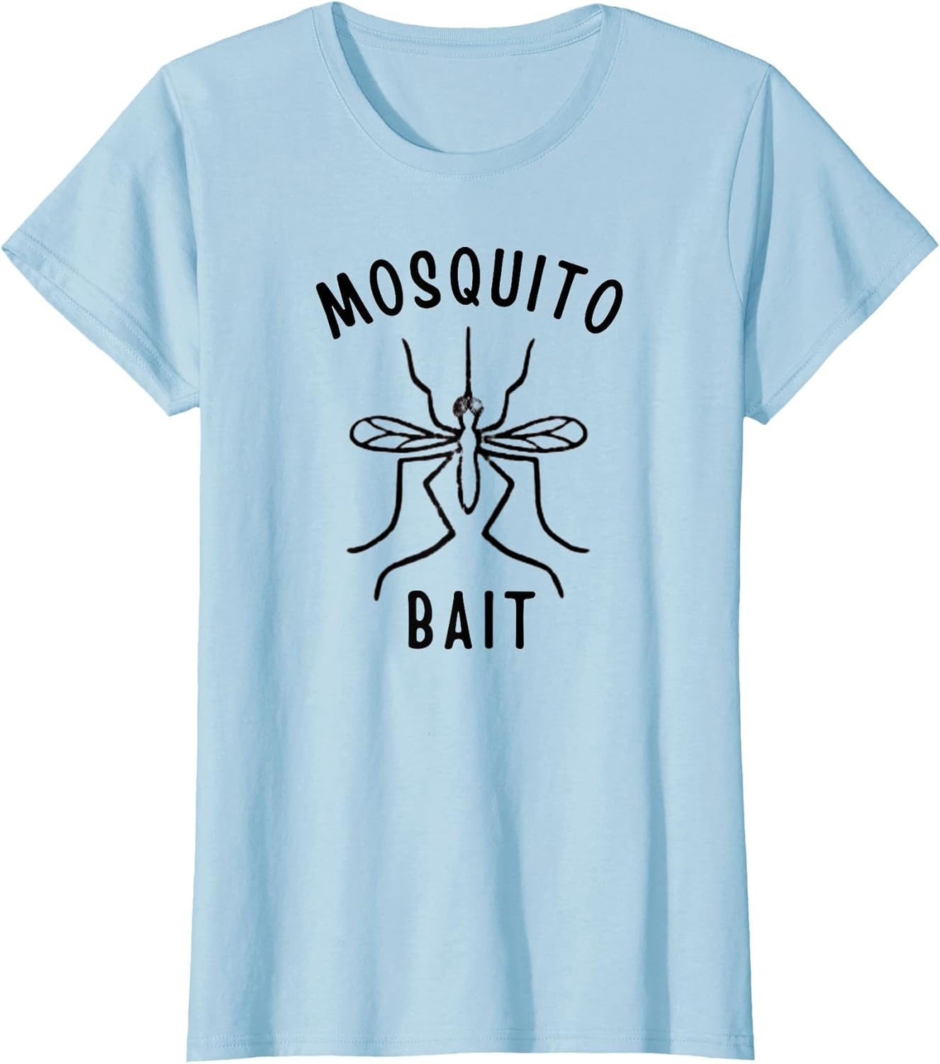Mosquito Bait Funny Camping Campfire Outdoors Bug Bite