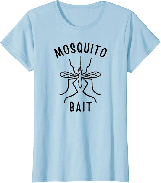 Mosquito Bait Funny Camping Campfire Outdoors Bug Bite