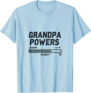 Grandpa Powers Loading Slowly Funny Design