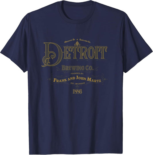 Vintage Prohibition Era Detroit Brewing Company Craft Beer