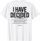 I Have Decided to Follow Jesus Baptism Bible Verse Christian
