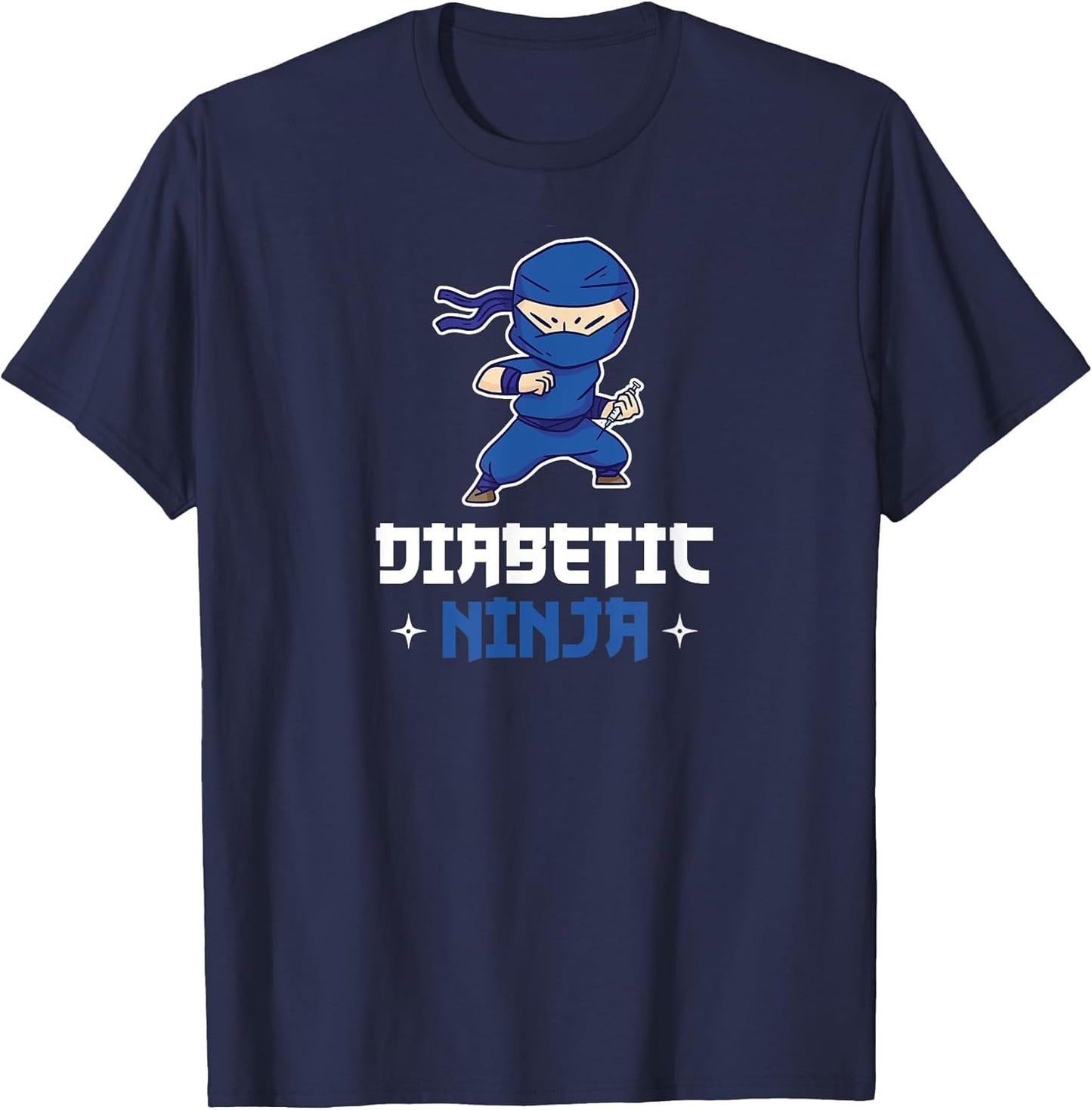 Diabetes Fighter Ninja T1D Diabetic Awareness Month