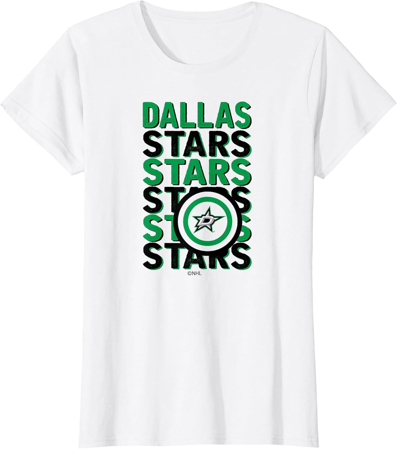 Dallas Stars Repeat White Officially Licensed