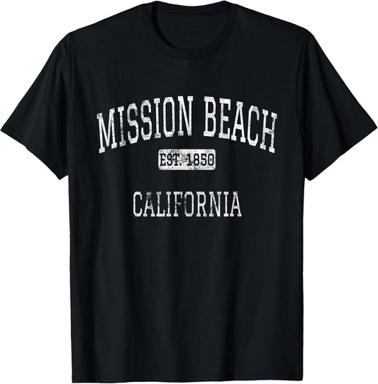 Mission Beach California San Diego CA Vintage