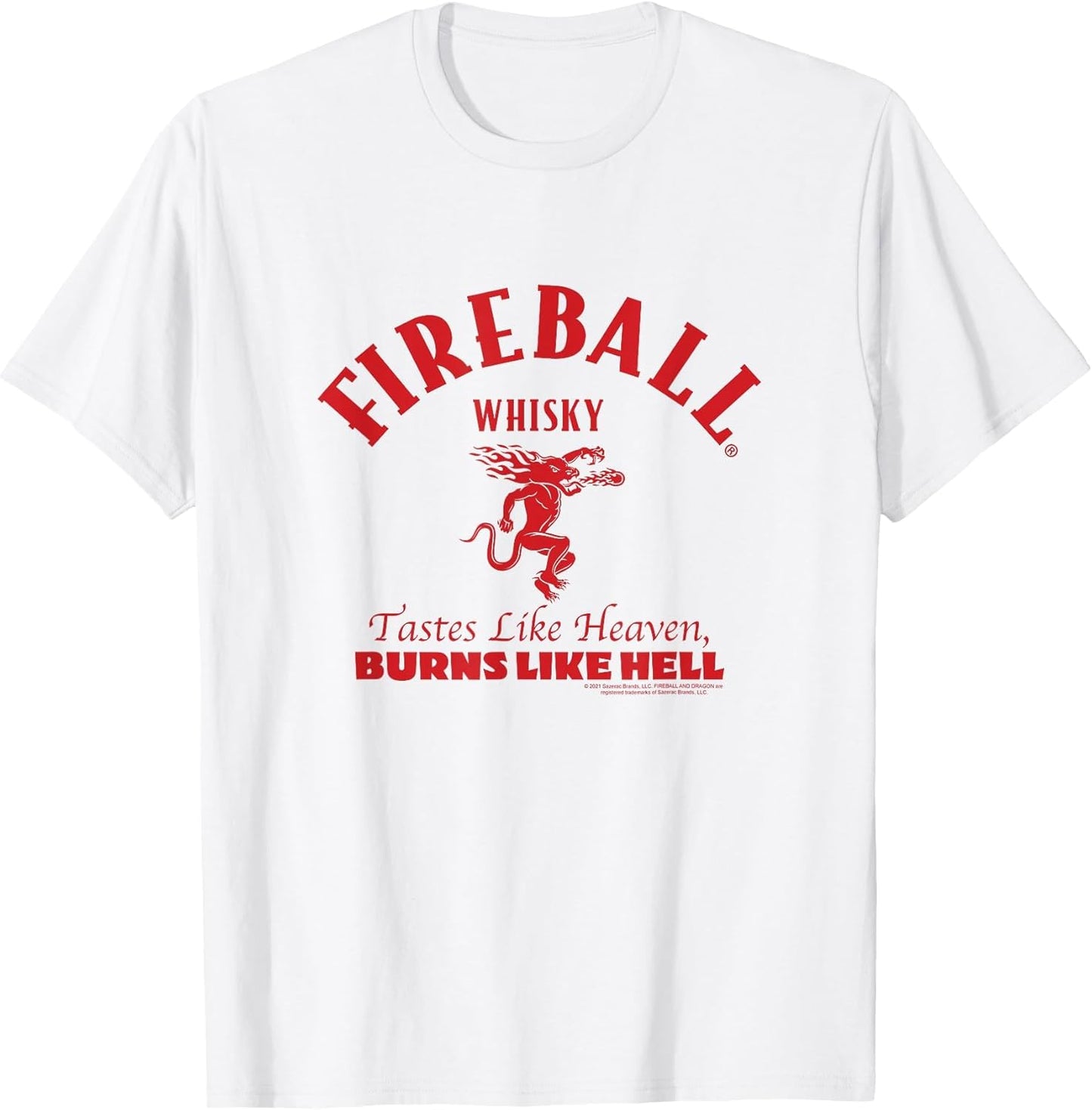 Fireball Cinnamon Whisky Tastes Like Heaven Burns Like Hell