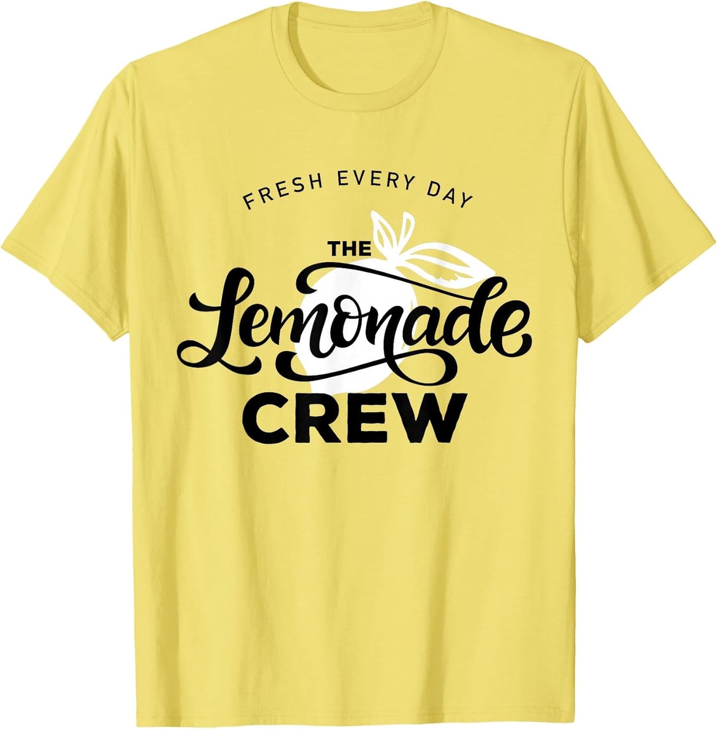 Lemonade Stand Crew and Boss Lemon Juice Summer Yellow