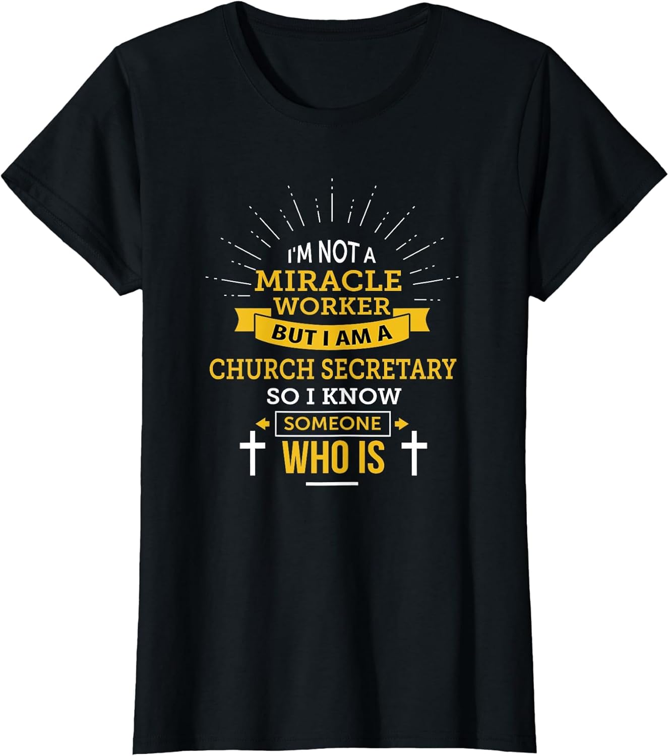 Funny Church Secretary Appreciation T Shirt