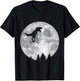 Dino Trex Riding Moon Bike Halloween Lunar Cycling