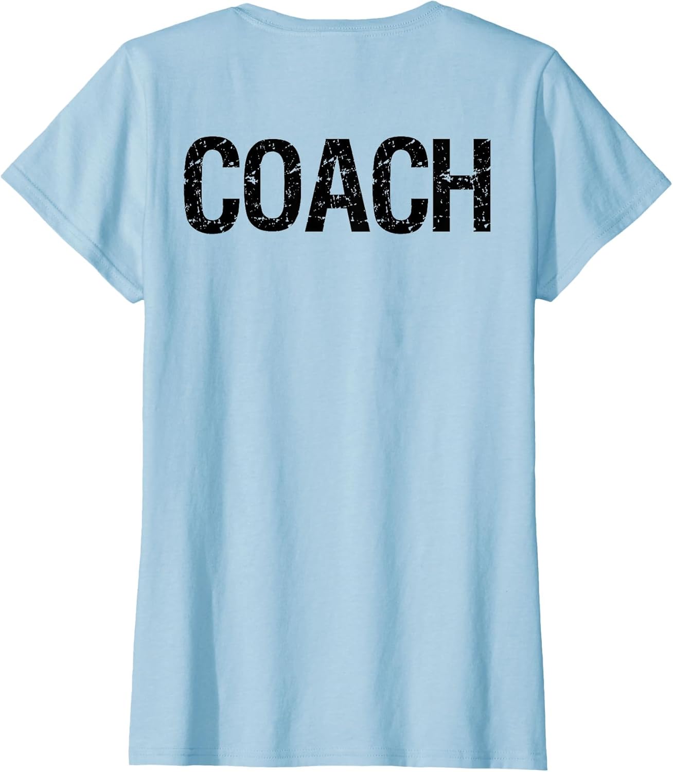 Coach on Back for Coaches Soccer Baseball Football