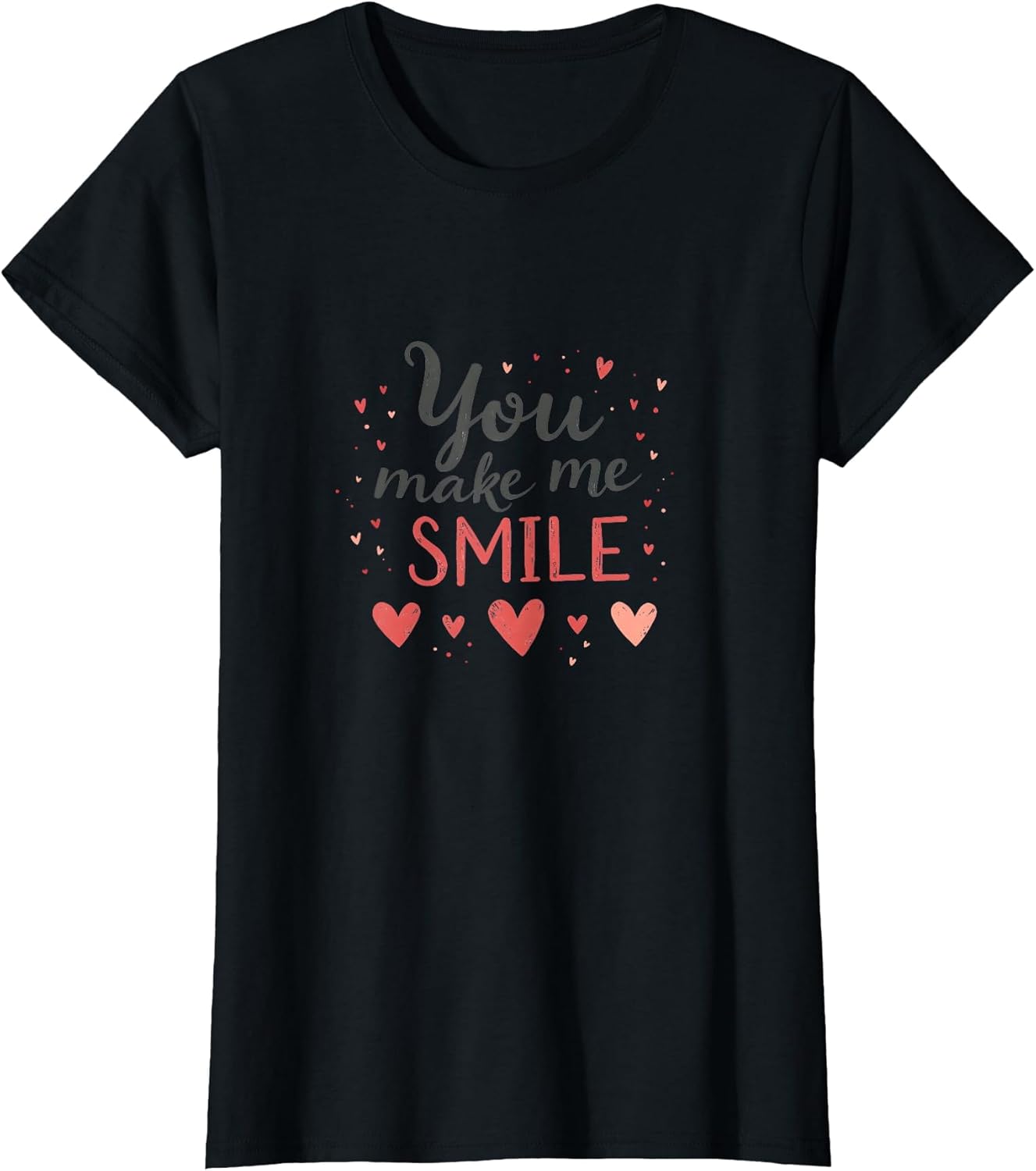 You Make Me Smile Valentine Love Design