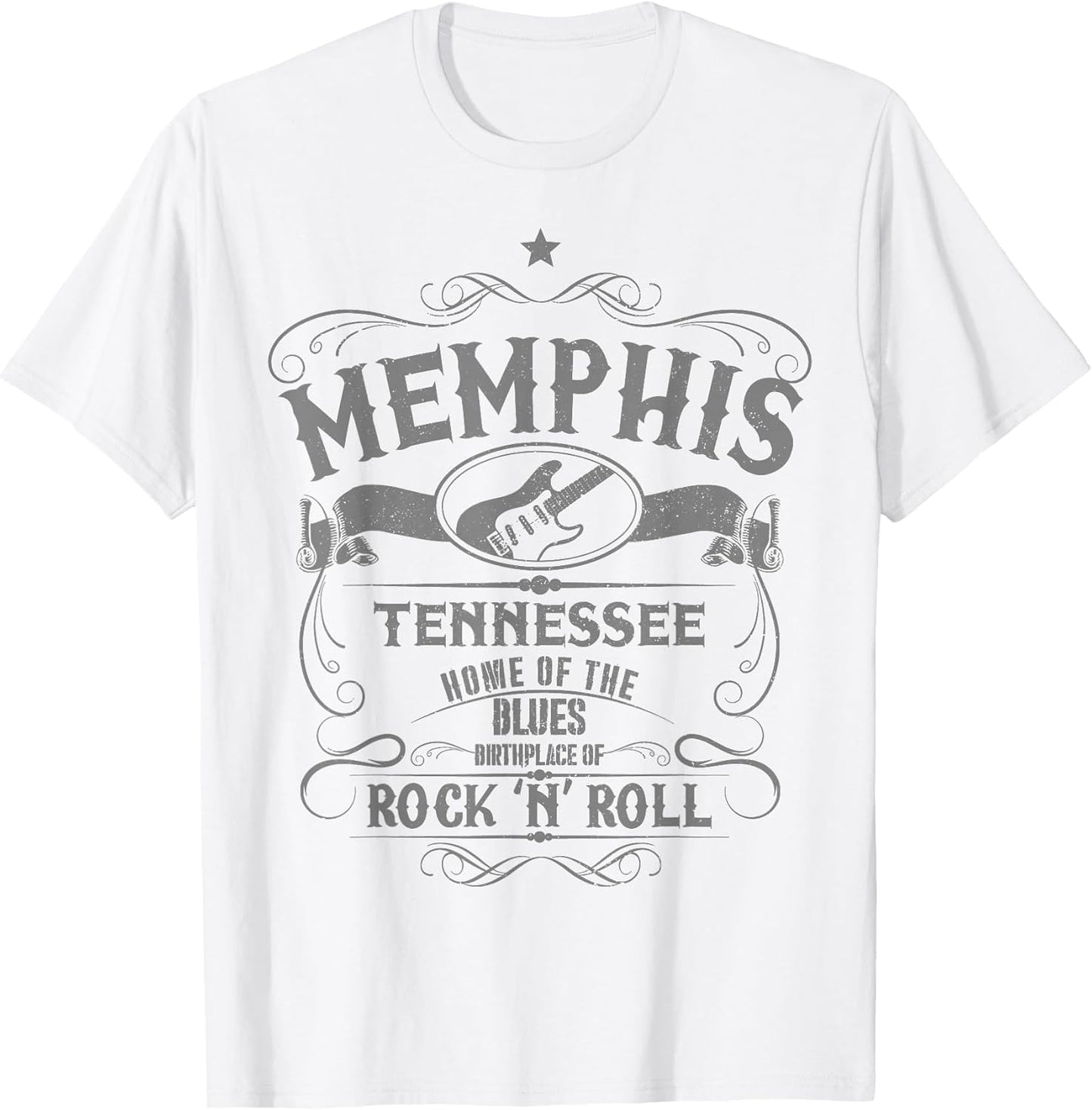 Memphis Tennessee Blues Country Music USA Vintage Souvenir