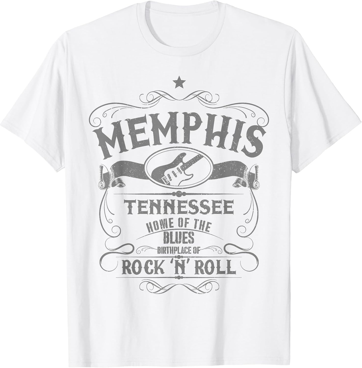 Memphis Tennessee Blues Country Music USA Vintage Souvenir
