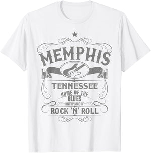 Memphis Tennessee Blues Country Music USA Vintage Souvenir