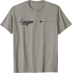 Graphic Fly Fishing Hook Line - Fish Cobia