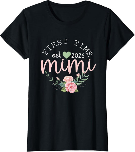 First Time Grandma Est 2026 New Grandmother 1st Time Mimi