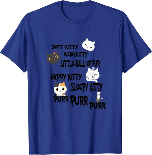 Soft Kitty Warm Kitty Cute Cat TV Show Song Sheldon Nerd